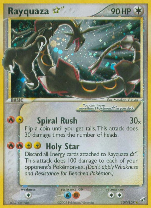 Rayquaza Star (107/107)