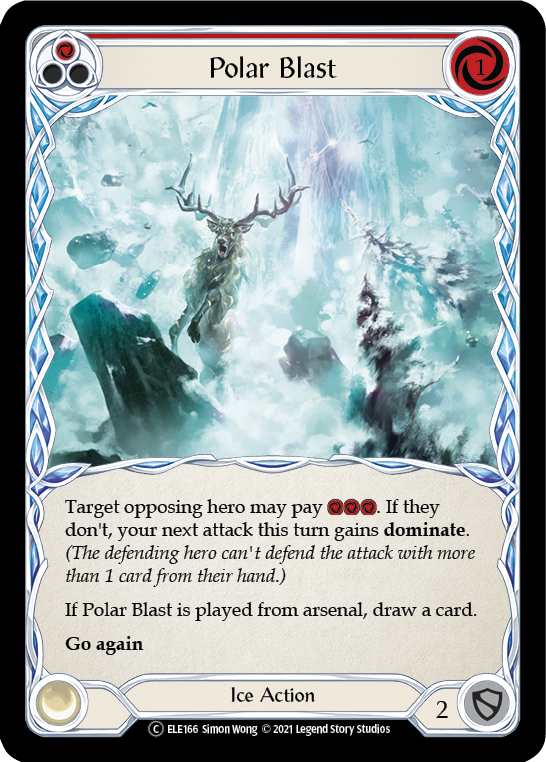 flesh and blood ice cards Worker HR 119/098 Paradigm Trigger