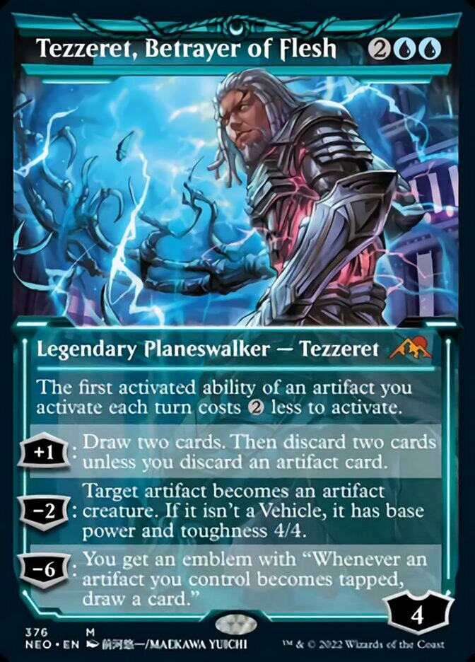 Tezzeret, Betrayer of Flesh (Showcase Soft Glow)