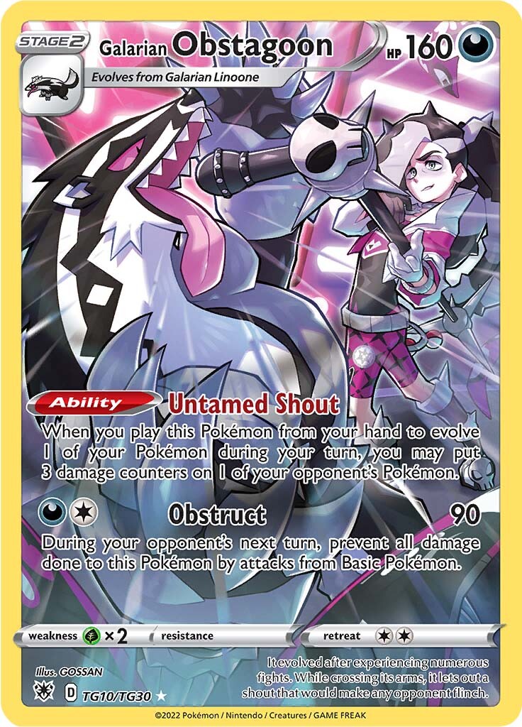 Galarian Obstagoon (TG10/TG30)