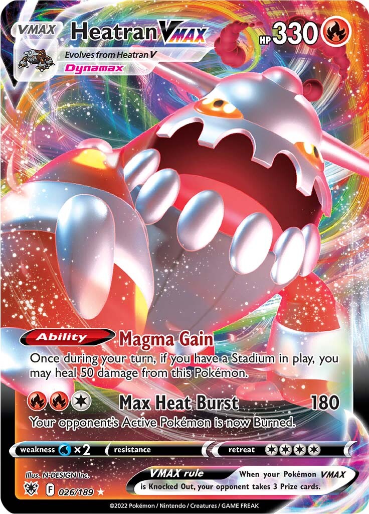 Heatran VMAX (026/189)