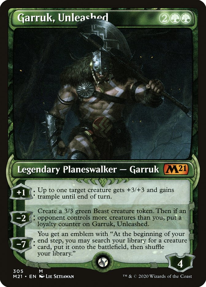 Garruk, Unleashed (Showcase)