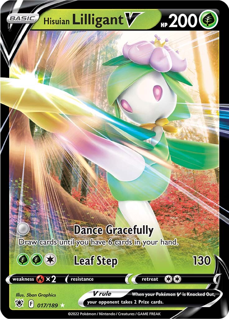 Hisuian Lilligant V (017/189)