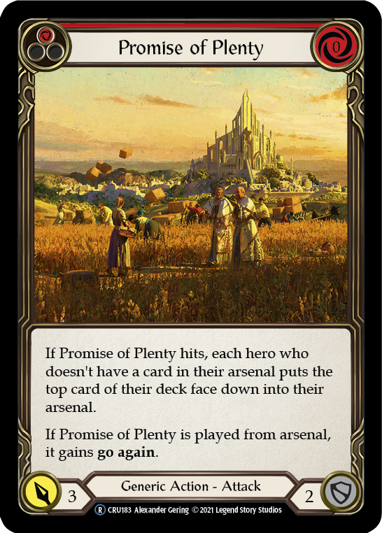 Promise of Plenty (Red) (Regular)