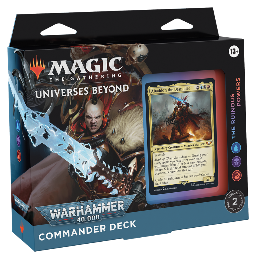 Universes Beyond: Warhammer 40,000 - Commander Deck (The Ruinous Powers)