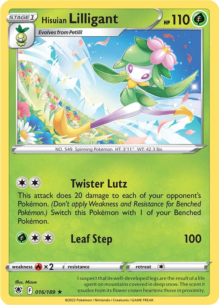 Hisuian Lilligant (016/189)