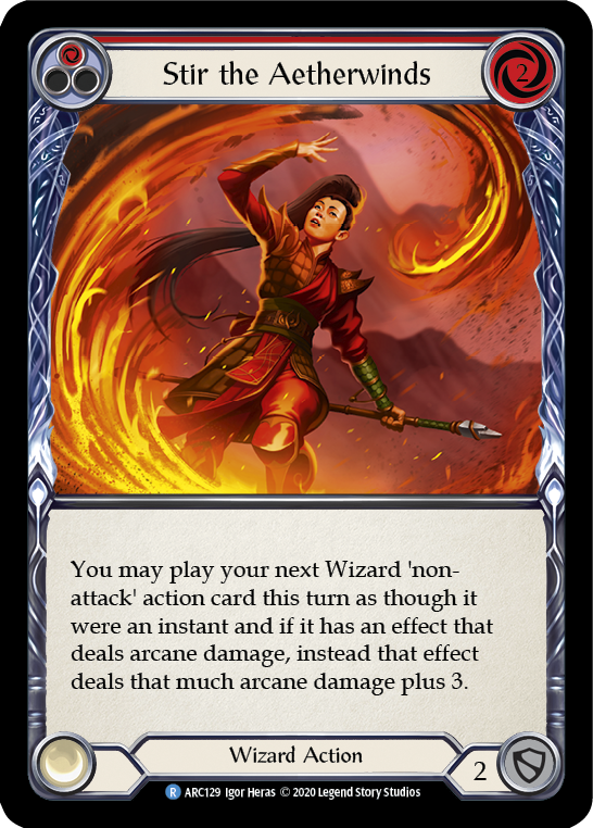 Stir the Aetherwinds (Red) (Regular)