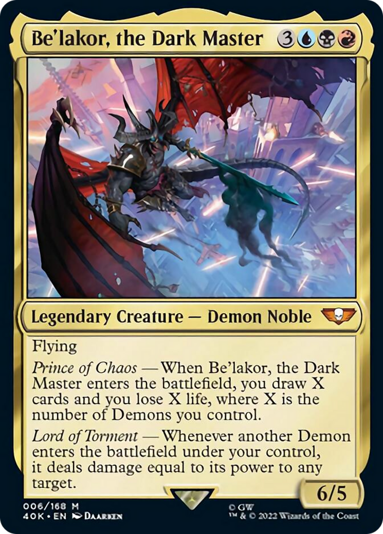 Grixis Demons with Be'lakor and Gyruda! MTG Commander Showcase