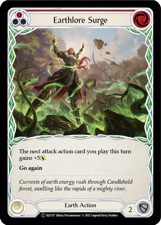 Earthlore Surge (Red) (Regular)