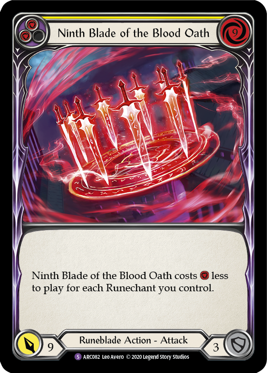 Ninth Blade of the Blood Oath (Regular)